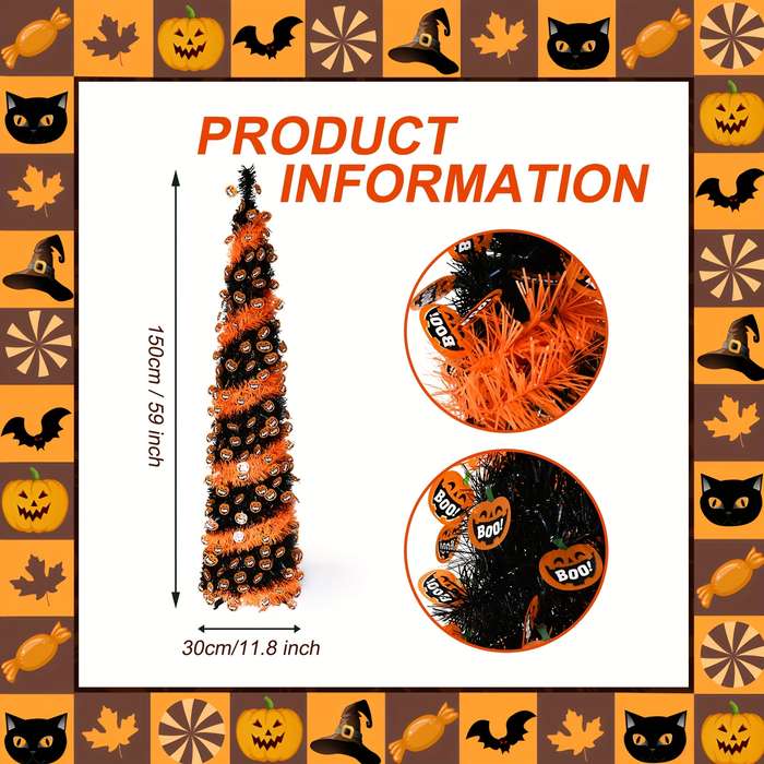 Halloween Decorations Color Black,Orange
