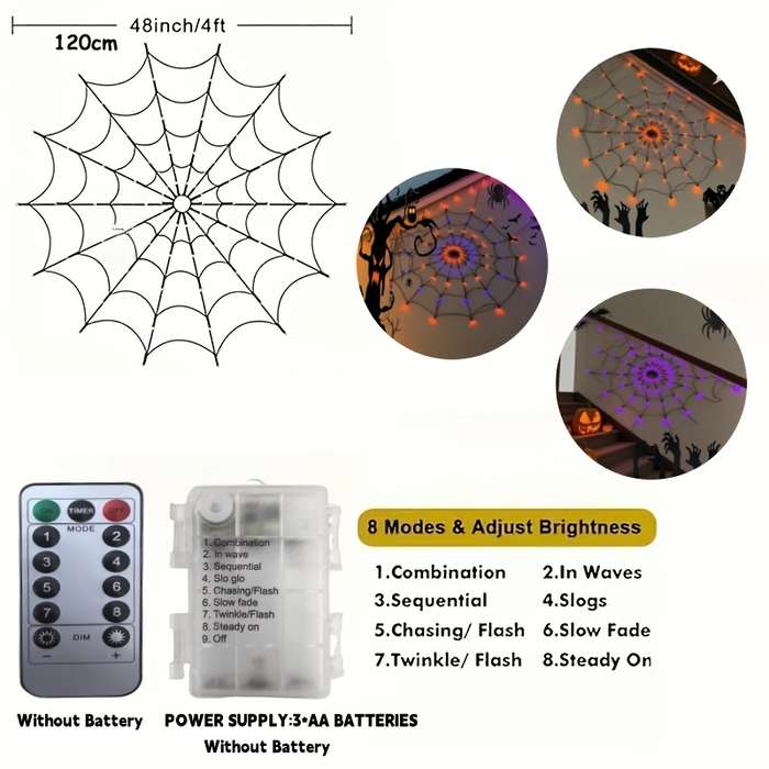 Halloween Decorations Color Purple Orange