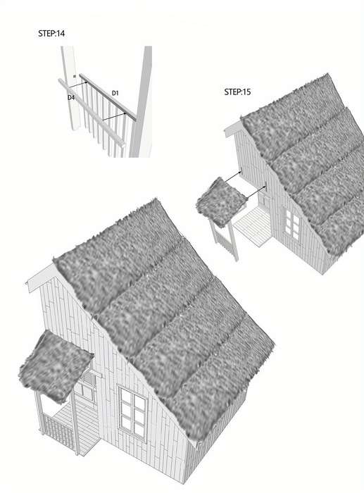 Building Toy Architectural Model Toy Set Quantity 1 Set