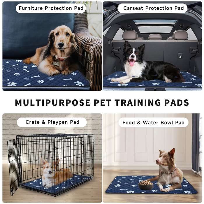 Pet supplies color Blue size  100x 70cm    39x 28in 2PCS