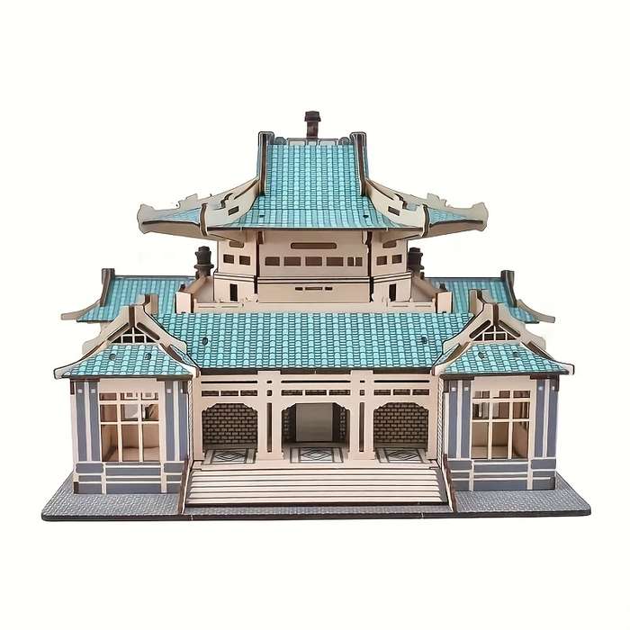 Building Toy Architectural Model Toy Set Style Library