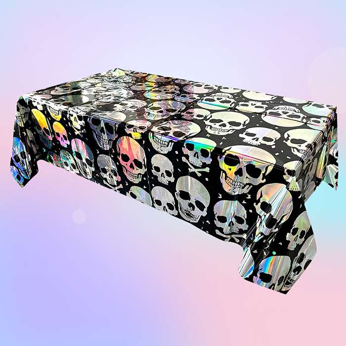 Halloween tablecloth decoration