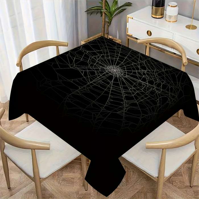 Halloween tablecloth decoration size 55.1 x 78.7in or 140 x 200cm