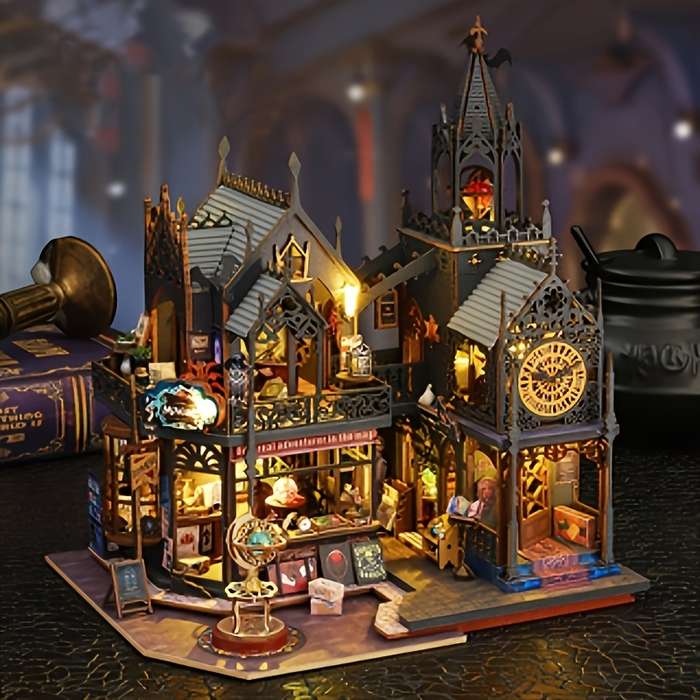 Building Toy Architectural Model Toy Set Color Holloman Castle