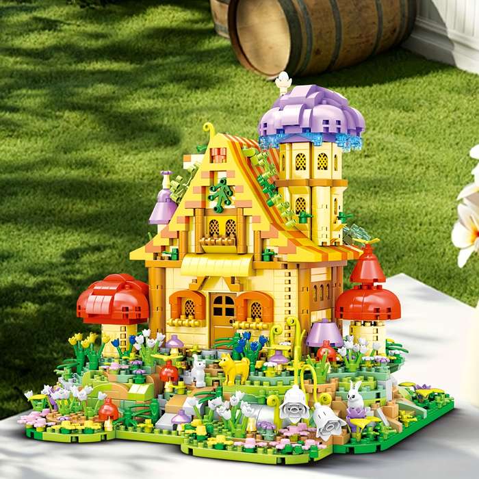 Building Toy Architectural Model Toy Set Model 2830 Piece Fairy Tale Castle