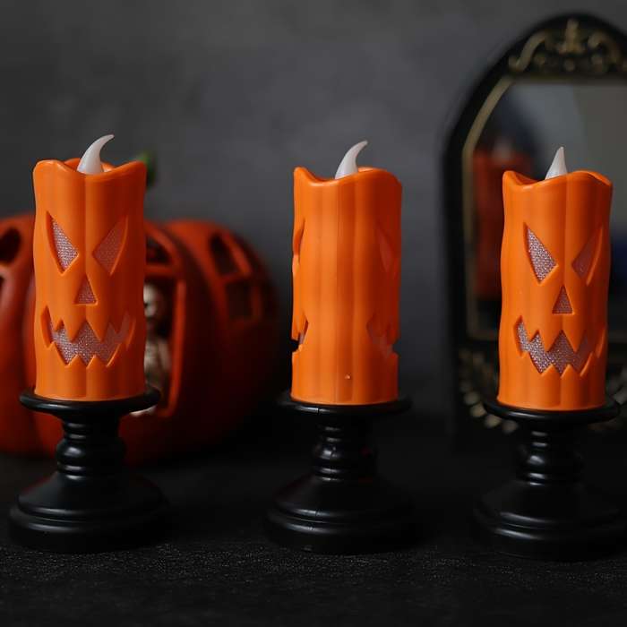 Halloween Decorations Color Warm Yellow Items Halloween Lamps