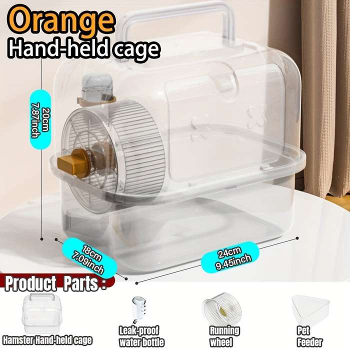 Pet supplies color 32 Hamster Cages  Standard Set  Orange