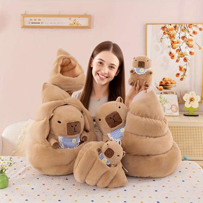 Toy Doll color Capybara Dumplings