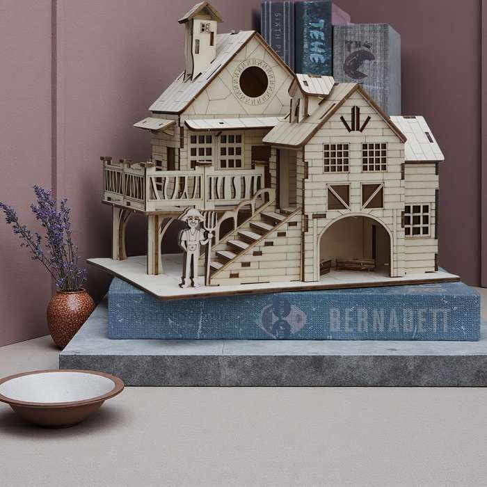 Building Toy Architectural Model Toy Set Items Cottage