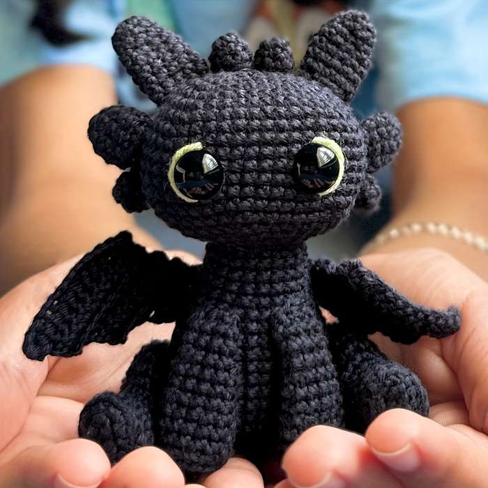 Toy Dolls Style Black Dragon