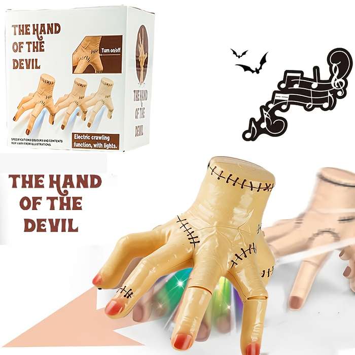 Halloween Decorations Color Yellow Broken Hand