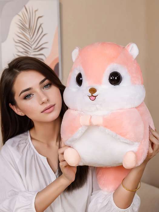 Toy Doll color Pink Flying Squirrel Sugar Glider size One size 35 cm