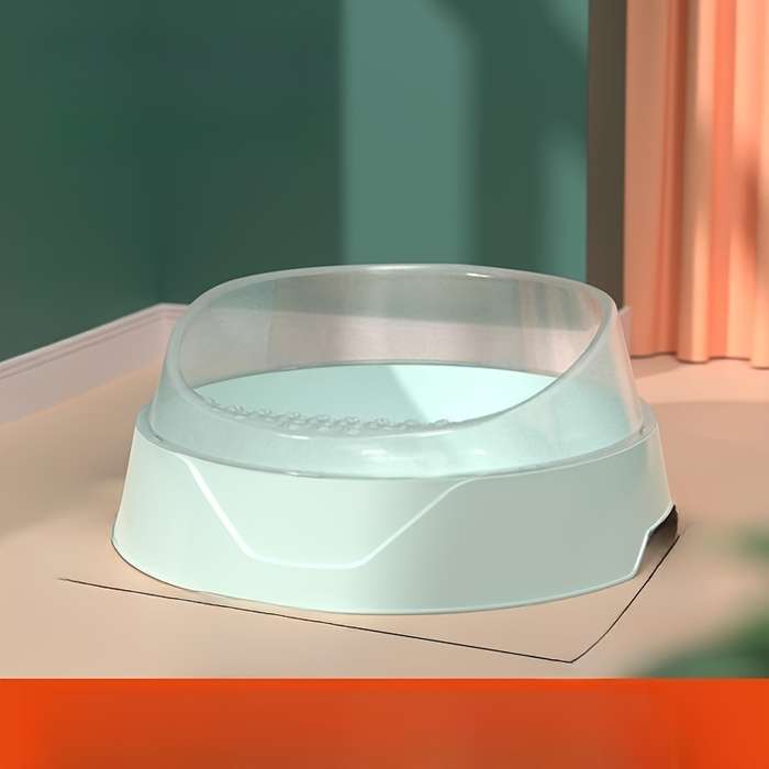 Pet supplies color White Cat Litter Box  Add  Scoop