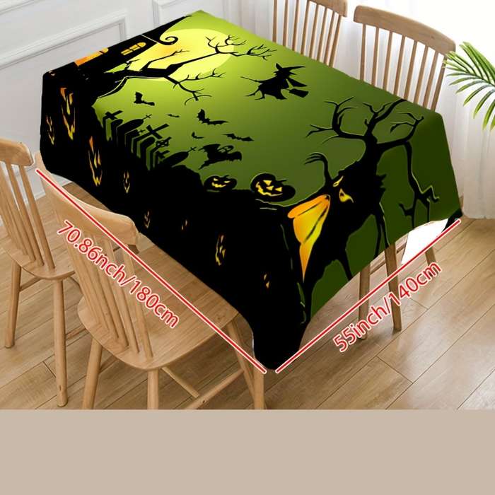Halloween tablecloth decoration size 90x140cm or 35.4x55inch