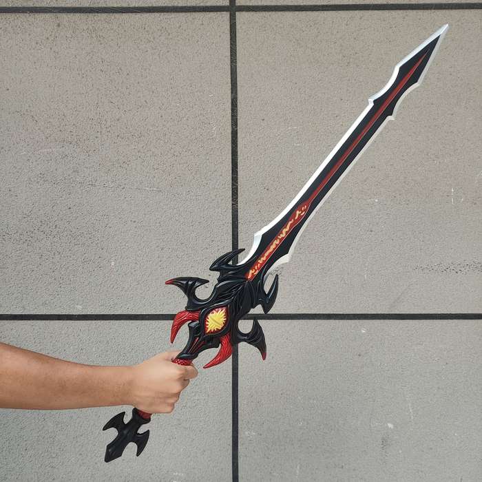 Toy Weapons Color Golden Material Monocular Sword