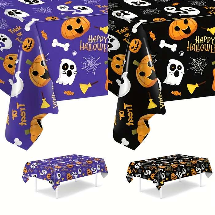 Halloween tablecloth decoration Quantity 2pcs