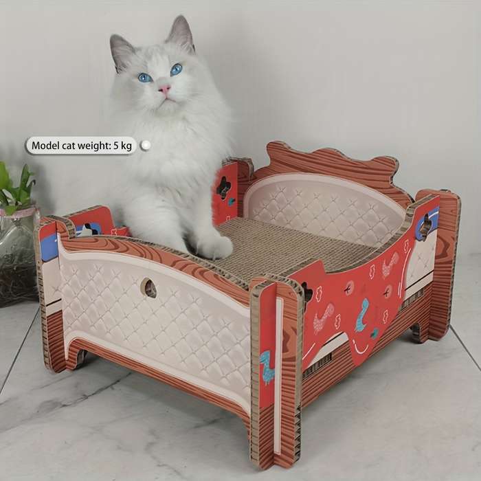 Pet Supplies Color Red Single Bed Size 410X400X240Mm