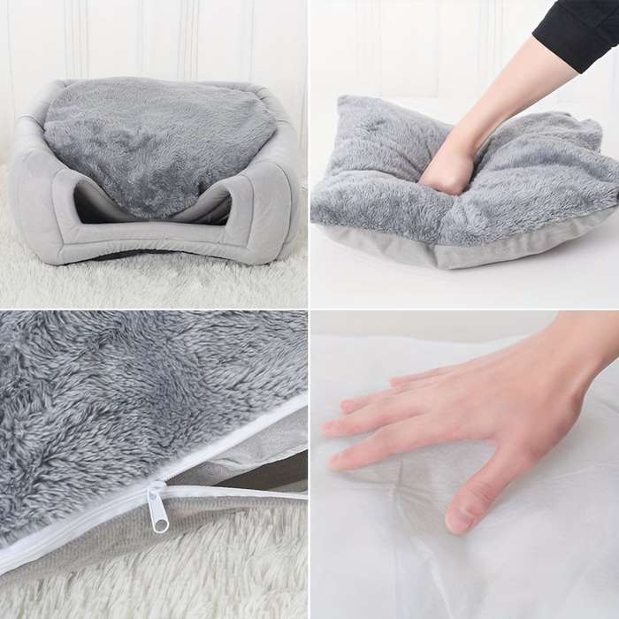 Pet supplies color grey size L 40x 40x 36cm