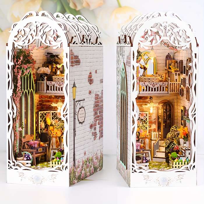Building Toy Architectural Model Toy Set Color White