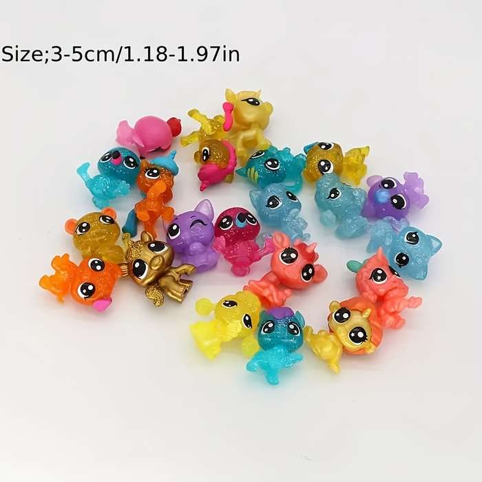 Toy Dolls color Polychrome Style 10pcs Mixed