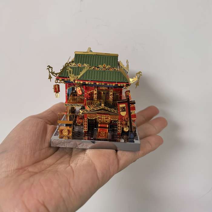 Building Toy Architectural Model Toy Set Items Restaurant  Zxl