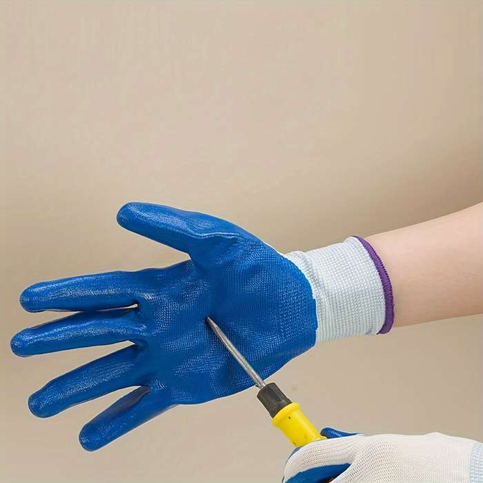 Work Gloves Size Suitable Sizes For Everyone Quantity 1 Pair Of