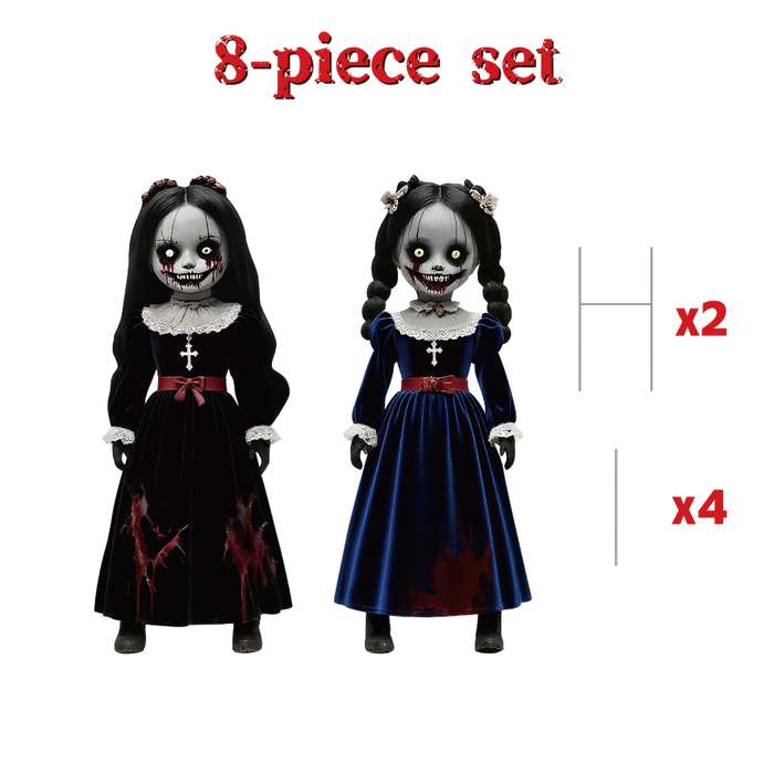 Halloween Decorations Style 2 Pack Large Halloween Horror Doll Yard Decoration