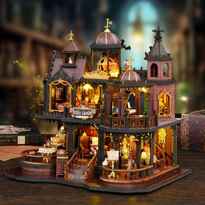 Building Toy Architectural Model Toy Set Style Edinsburgh