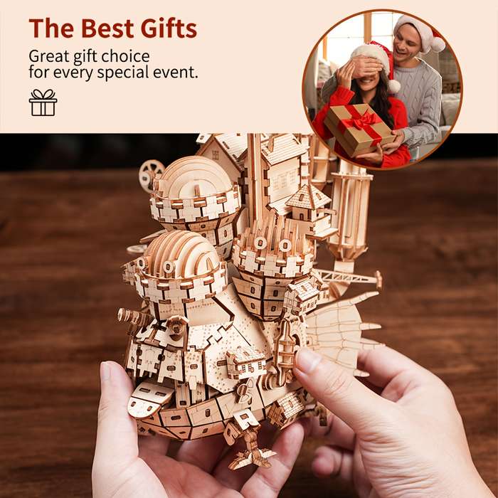 Building Toy Architectural Model Toy Set Model Yidongcb Color