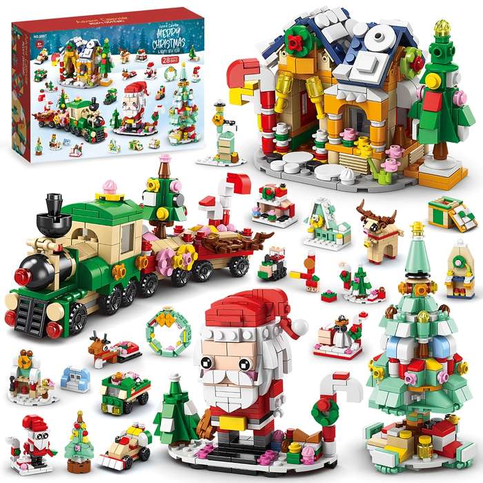 Building Toy Architectural Model Toy Set Style Building Blocks 5