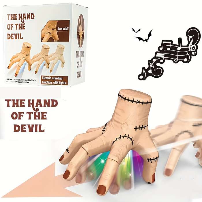 Halloween Decorations Color Yellow Broken Hand