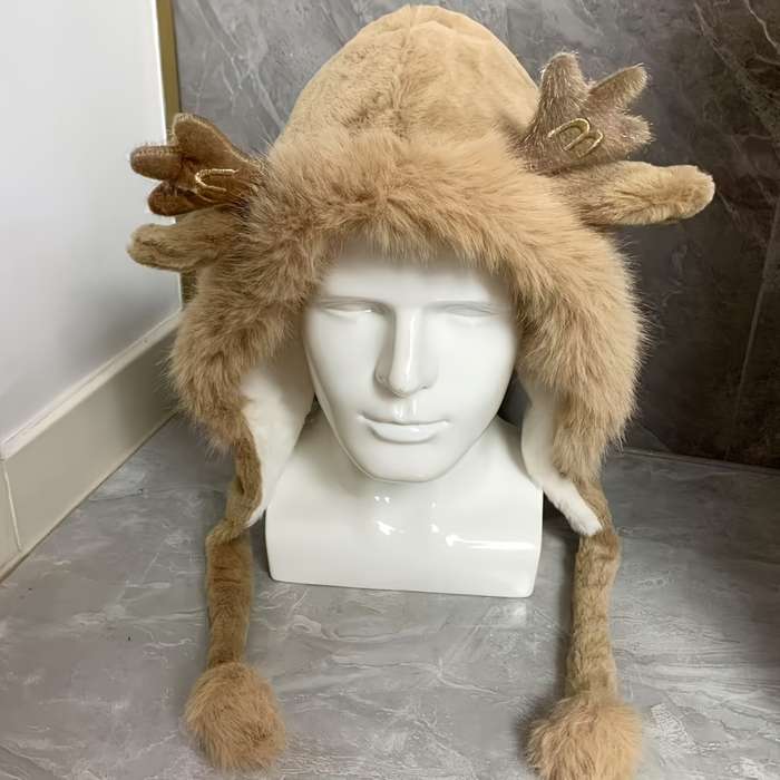 Winter Hat Color Milky White