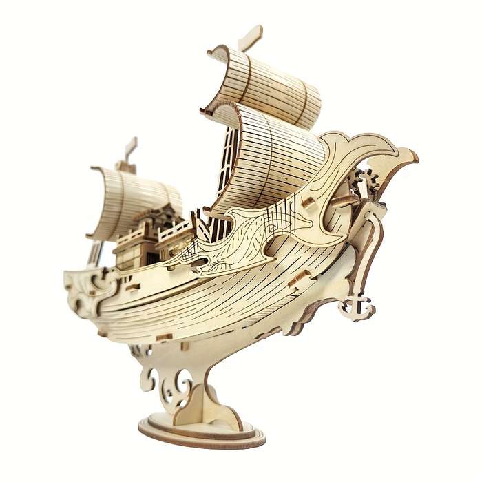 3D Jigsaw Puzzle Model Ship