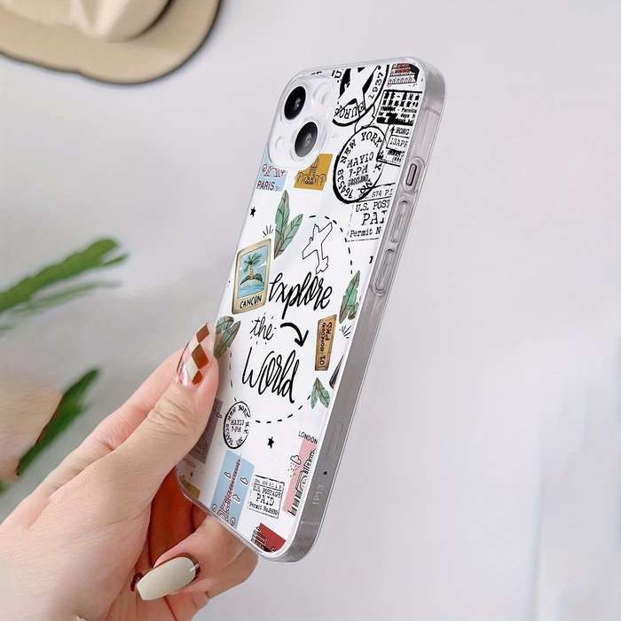 1Pc Transparent For iPhone Xs Max Phone Case Phone Cover