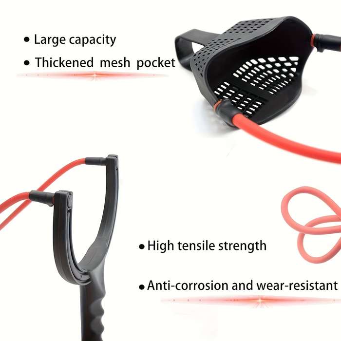 Slingshot Model Black Square Bowl Slingshot