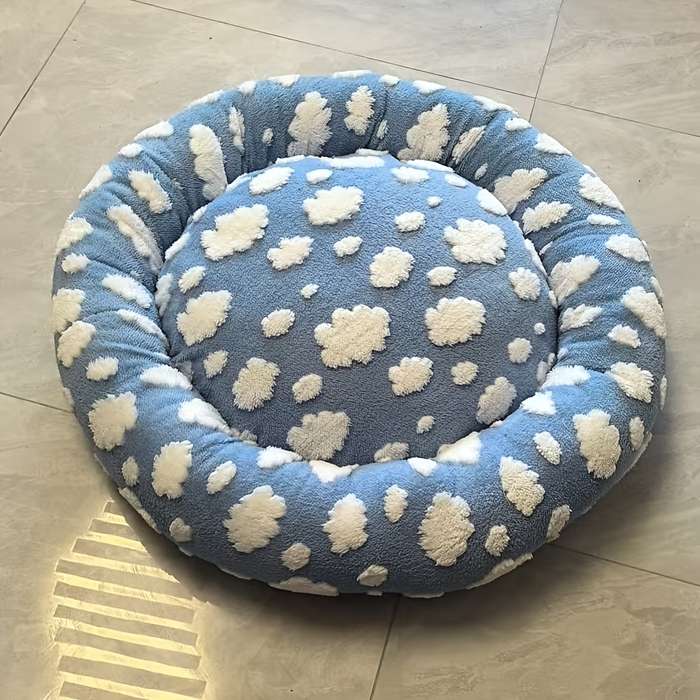 Pet Supplies Color Blue Sky White Cloud Color Model Xl Diameter 90 Model