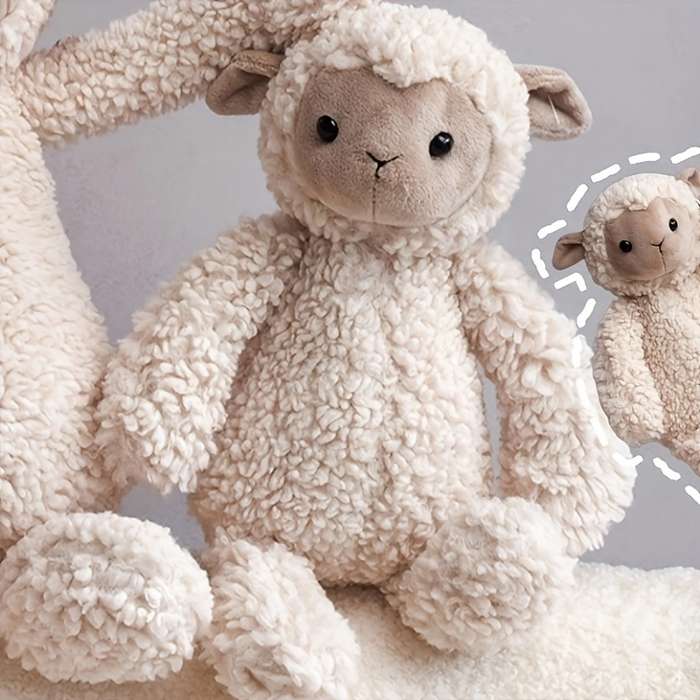 Toy Dolls Items Milky white sheep