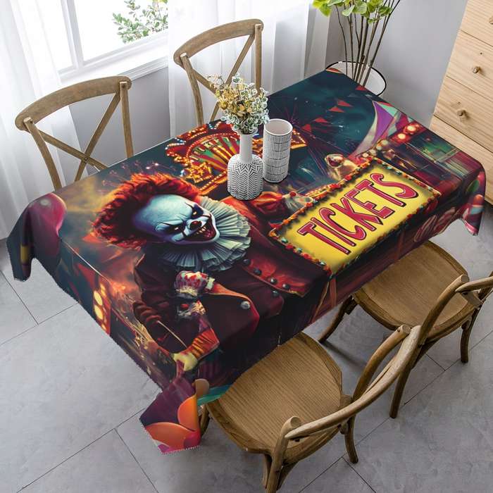 Halloween tablecloth decoration size 60x120inch or 152x305cm