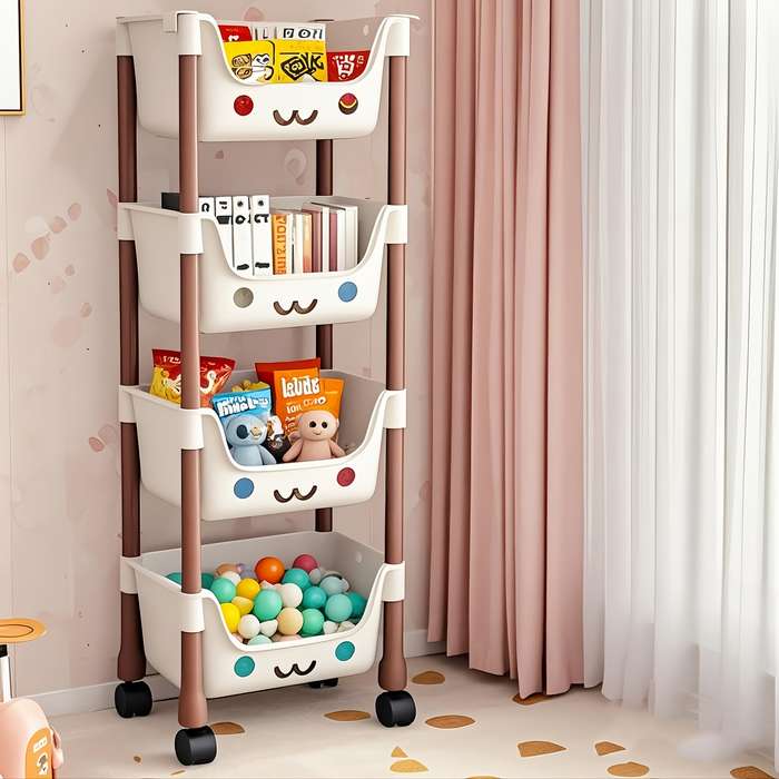 Storage And Organizationsize Five Layers  White