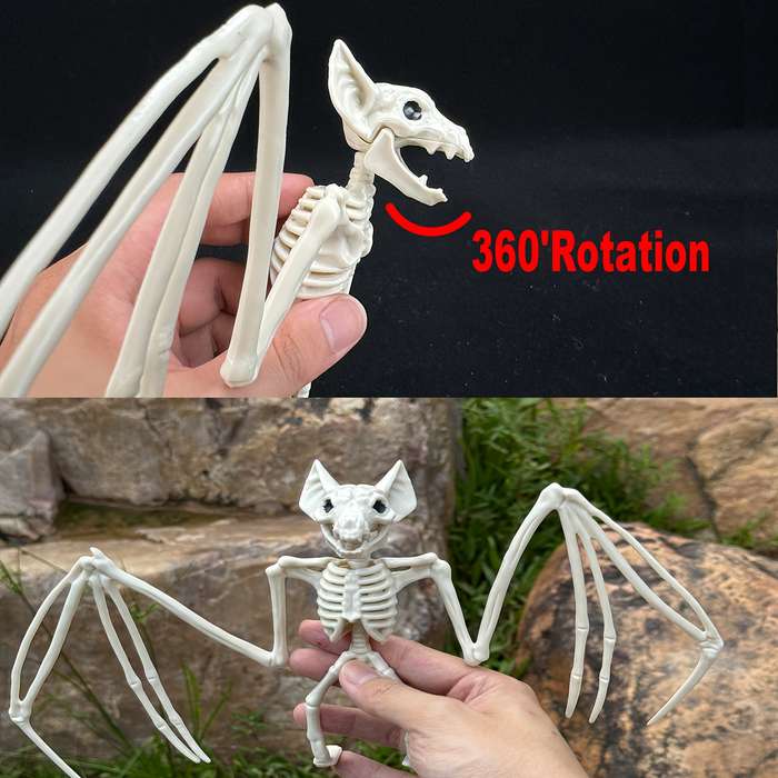 Halloween Decorations Style Realistic Skeleton Suit