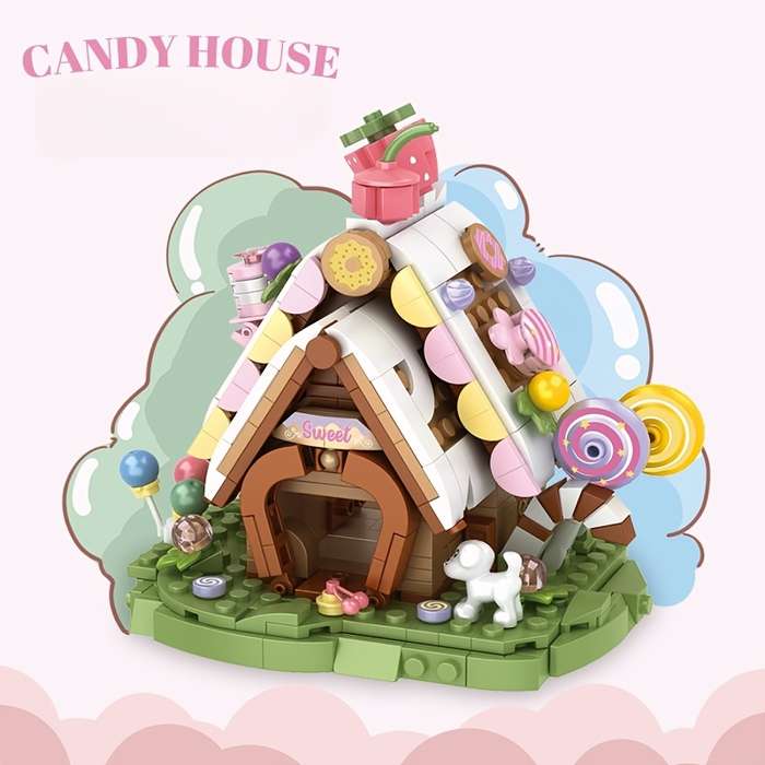 Building Toy Architectural Model Toy Set Model D012 3