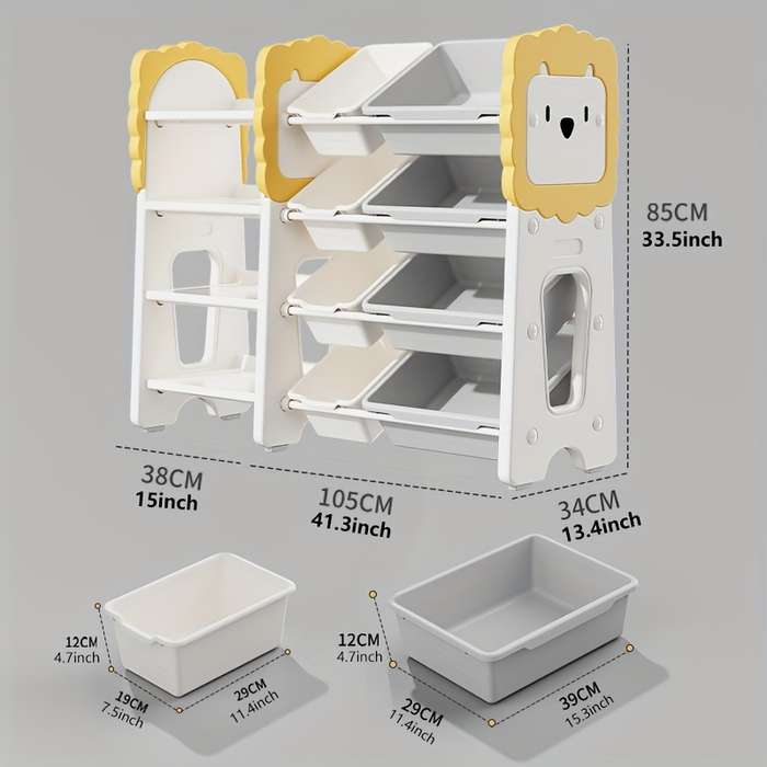 Storage And Organizationcolor White Lion Size Large