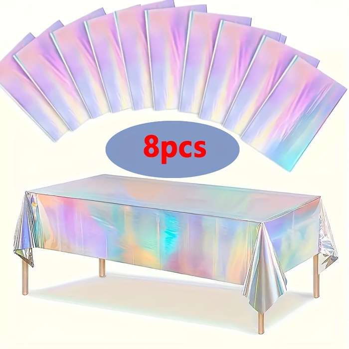 Halloween tablecloth decoration color Reflective Silvery 183 Quantity 8pcs