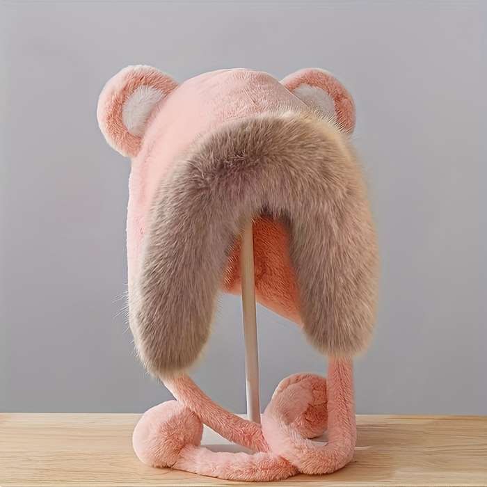 Winter Hat Color Beige 2 Size One Size Fits All
