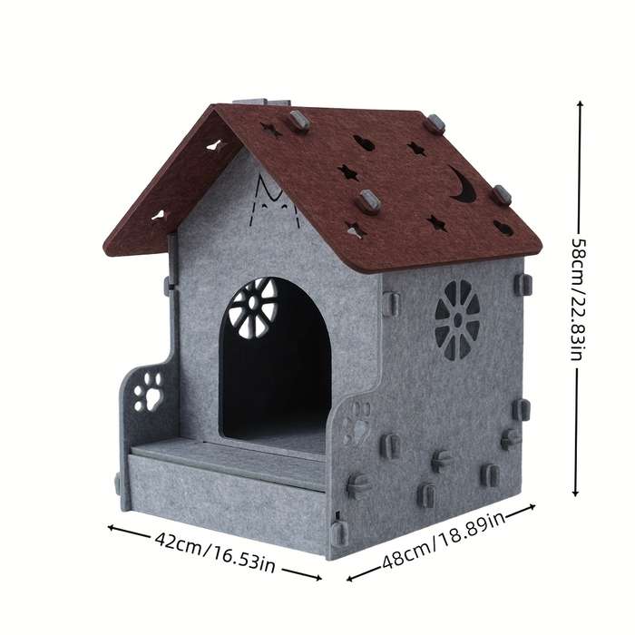 Pet supplies color Pink size 48x 42x 58CM