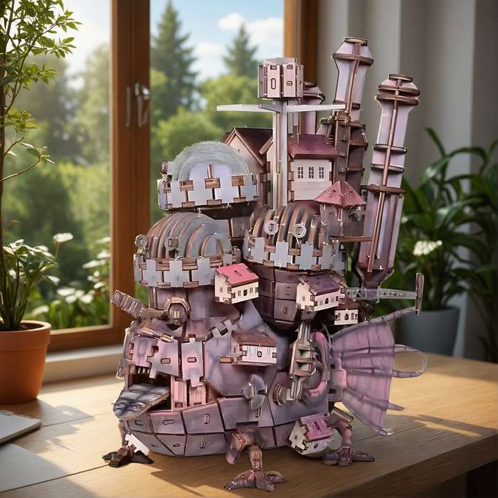 Building Toy Architectural Model Toy Set Model Yidongcb Color