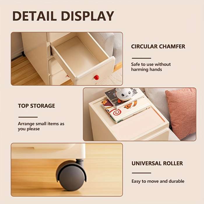 Storage And Organizationcolor Cream Size 25 X 30.5 X 46