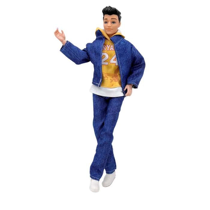 Toy Dolls color Denim Suit