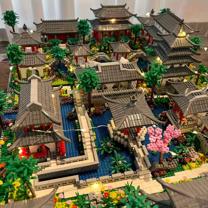 Building Toy Architectural Model Toy Set Color Polychrome