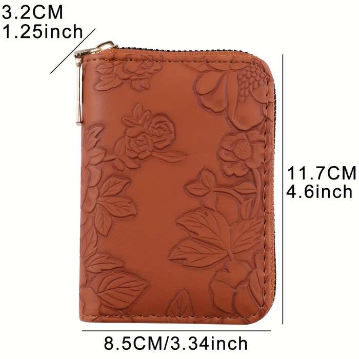 1pc Women'S Stylish Minimalist Wallet Short Design Large Capacity with Multiple Card Slots S